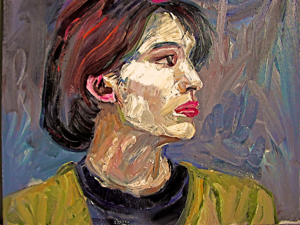 Soma looking to her left