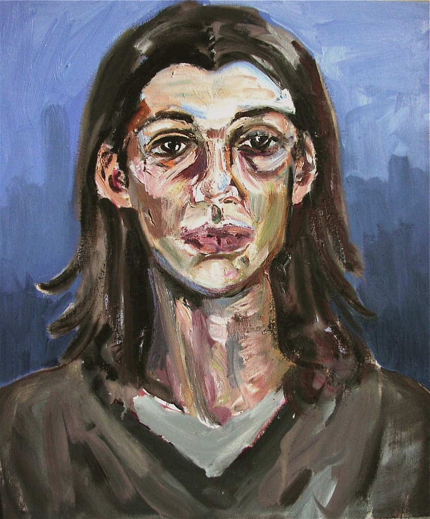 Soma,long hair, blue