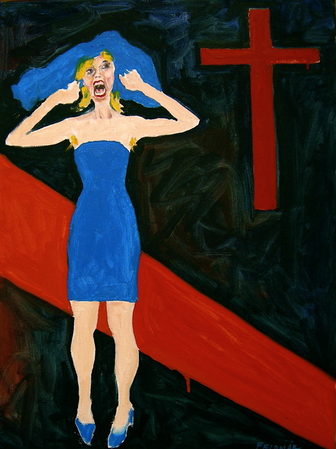 Magdalena in Soutine hat